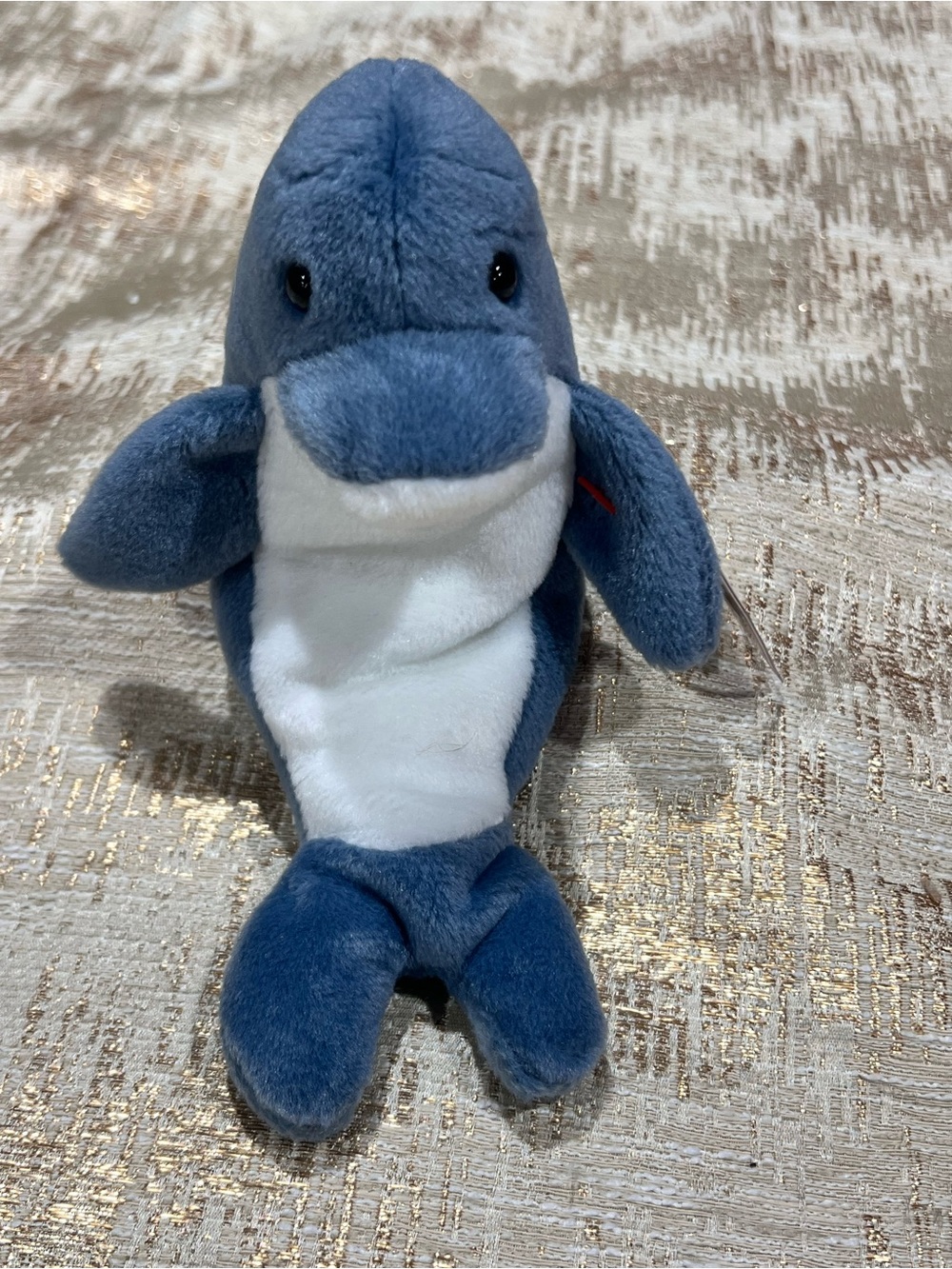 TY Beanie Baby Echo the Dolphin Plush Style Vintage 1996